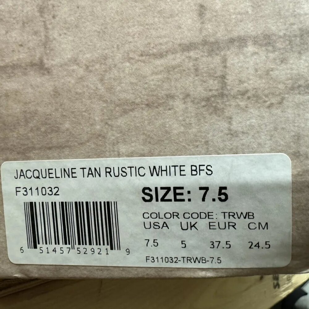 Bedstu Womens Jacqueline Knee High Boot Tan Size 7.5 M - Picture 6 of 6